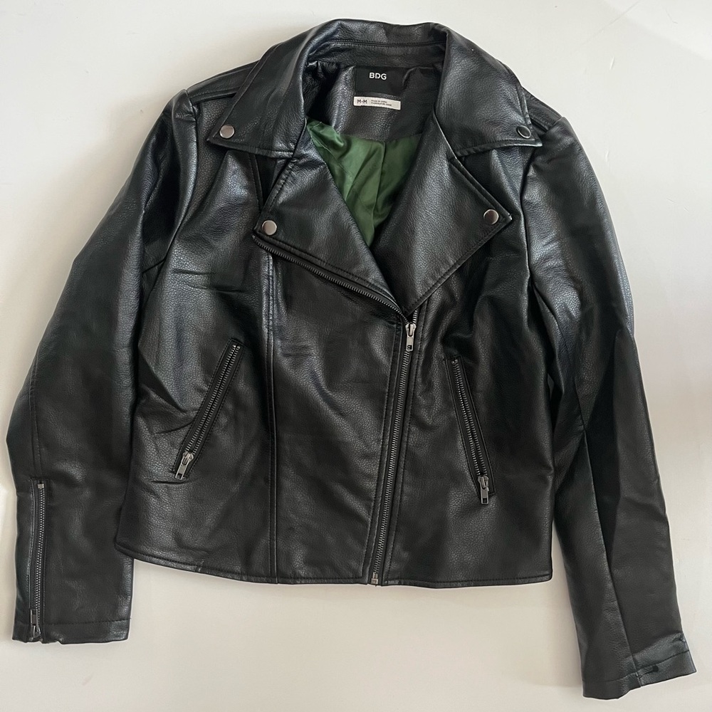 UO FAUX LEATHER JACKET